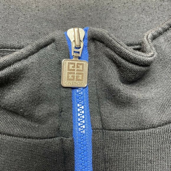 Vintage 90’s Givenchy Active Zip Up Jacket Green Blue Black Size Large - Picture 4 of 8